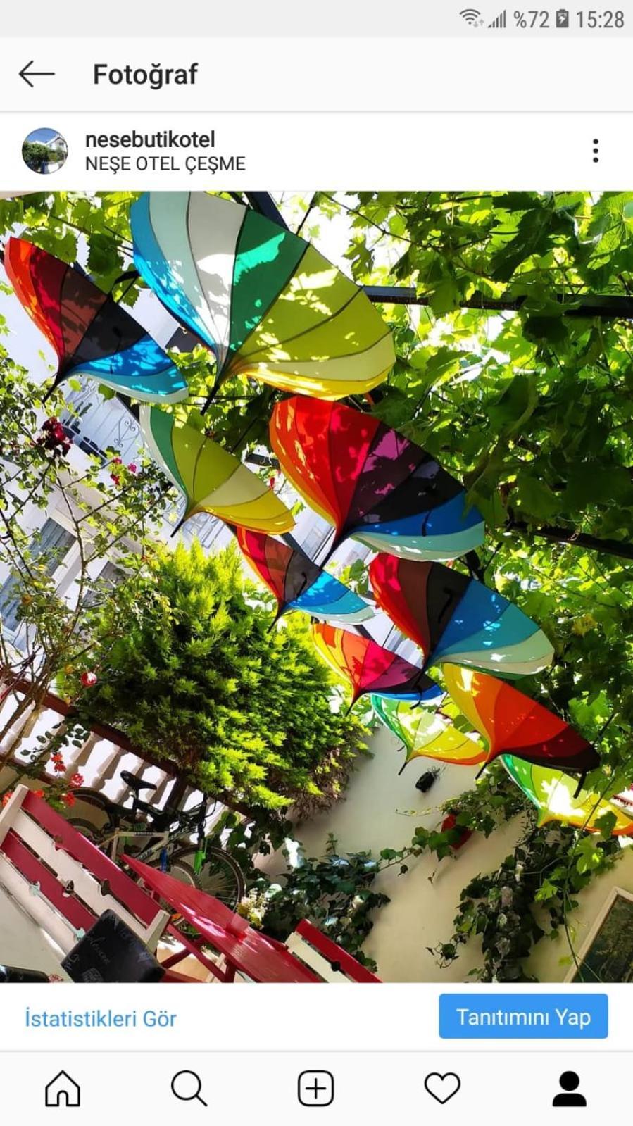 Nese Hotel เซสเม ภายนอก รูปภาพ
